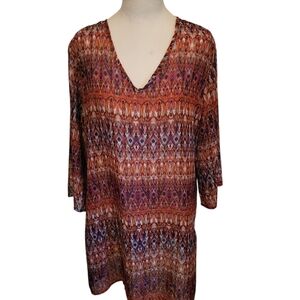 Ponto Cruz Seim Coverup Red sz L